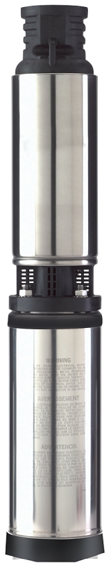 Sta-Rite FP2232 Well Pump, 1-Phase, 20 A, 230 V, 1 hp, 1-1/4 in Connection, 300 ft Max Head, 15.6 gpm, Stainless Steel