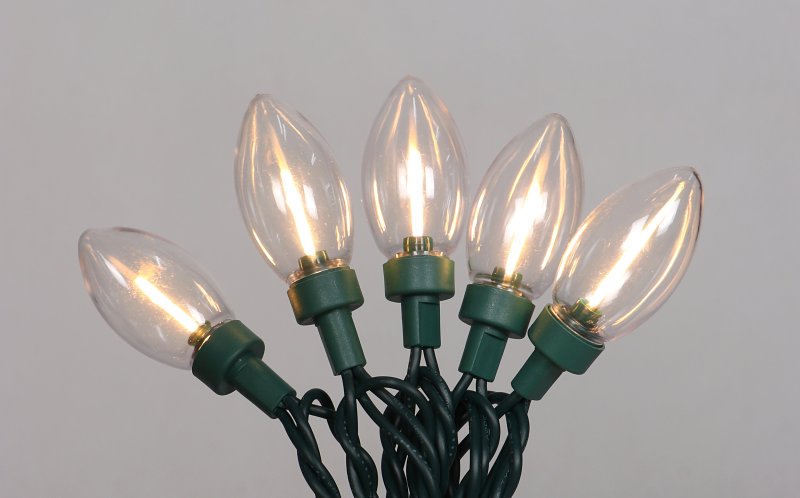 Hometown Holidays W11L1965 Light Set, Christmas, 120 V, 3.6 W, 20-Lamp, Warm White Lamp, 25,000 hr Average Life