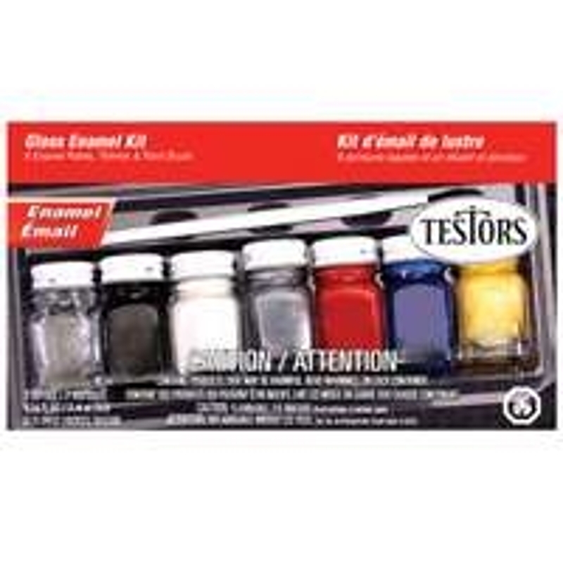 Testors 9115X Craft Paint, 0.25 oz, Bottle, 6/PK