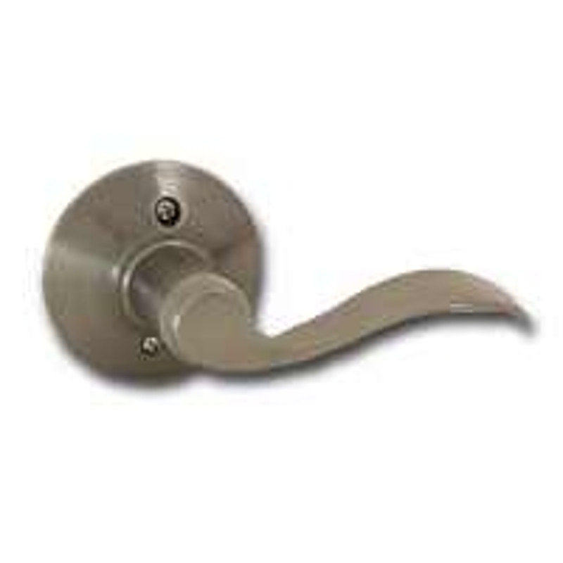 Schlage Accent Series F170ACCRH620DUMMY Right Hand Dummy Lever, Mechanical Lock, Antique Pewter, Metal, Residential
