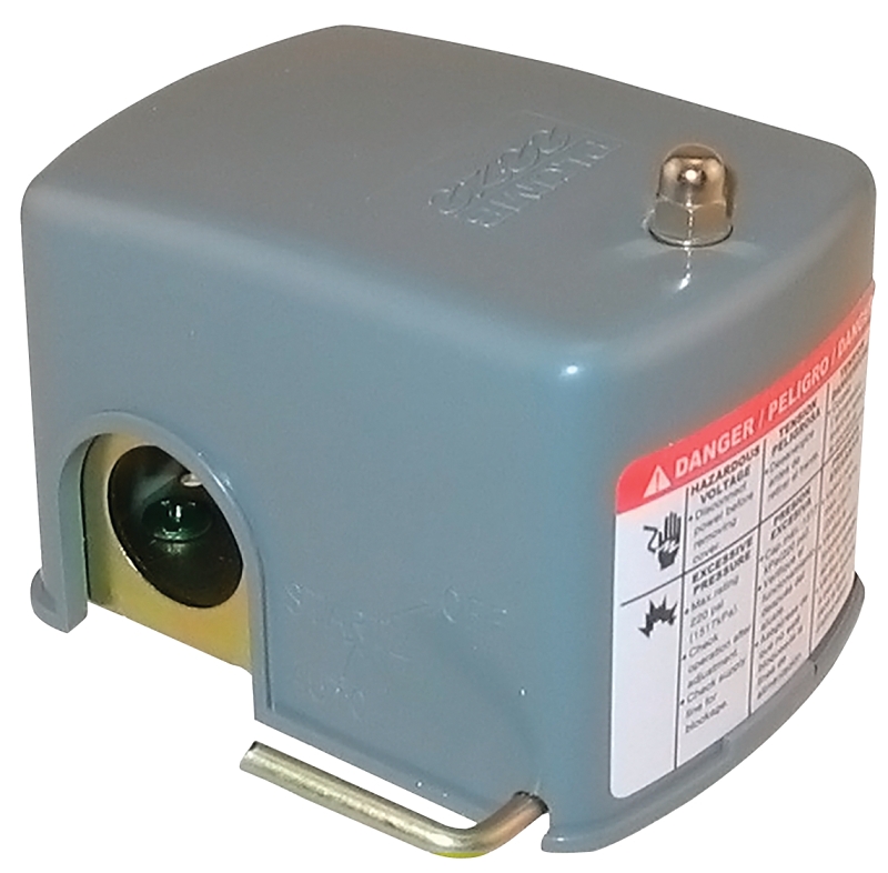 Boshart PE-PS2LP Pressure Switch, 30 to 50 psi Working, FPT Connection
