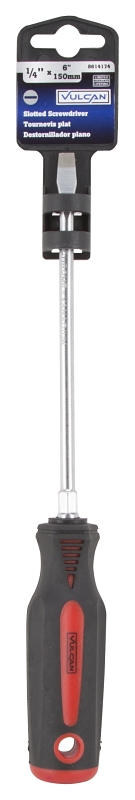 Vulcan MC-SD07 Screwdriver, 1/4 in Drive, Slotted Drive, 10-1/4 in OAL, 6 in L Shank