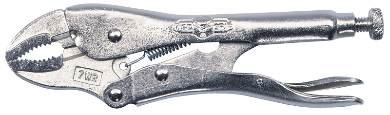 Irwin Original Series 502L3 Locking Plier, 10 in OAL, 1-7/8 in Jaw Opening, Plain-Grip Handle, 5/8 in W Jaw