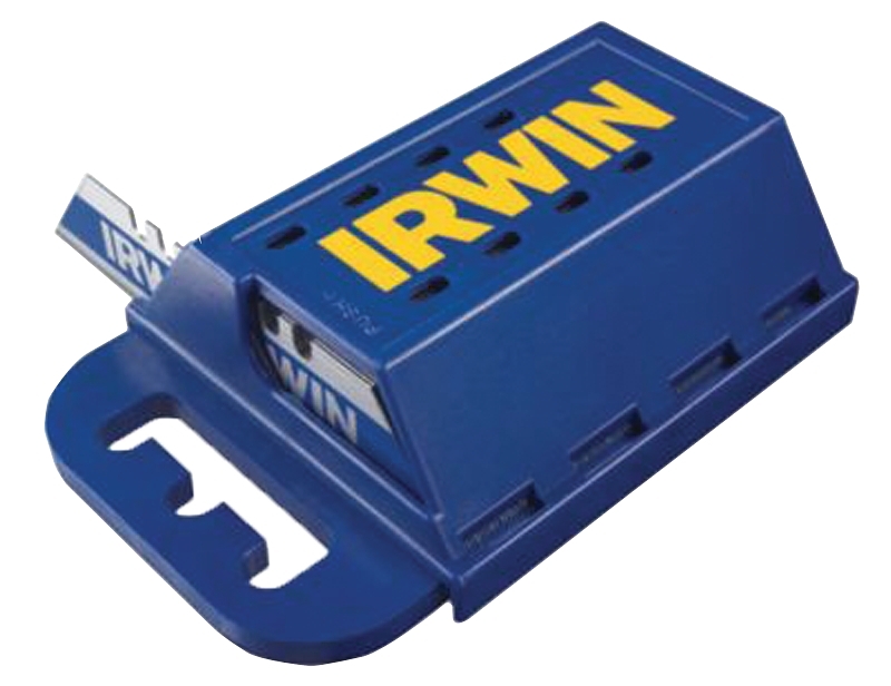 Irwin 2084400 Utility Blade, 2-3/8 in L, HSS, 2-Point