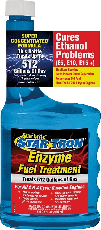 Star brite Star Tron 93032C Enzyme Fuel Treatment, 32 fl-oz Bottle