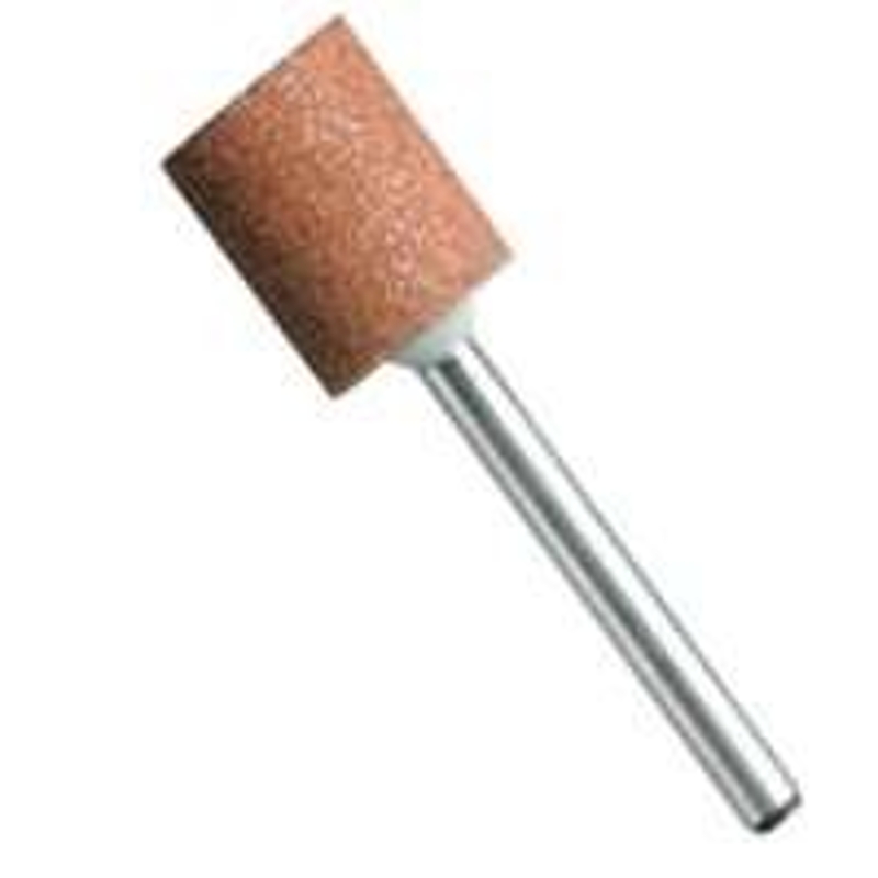 DREMEL 932 Grinding Stone, 3/8 in Dia, 1/8 in Arbor/Shank, Aluminum Oxide Abrasive