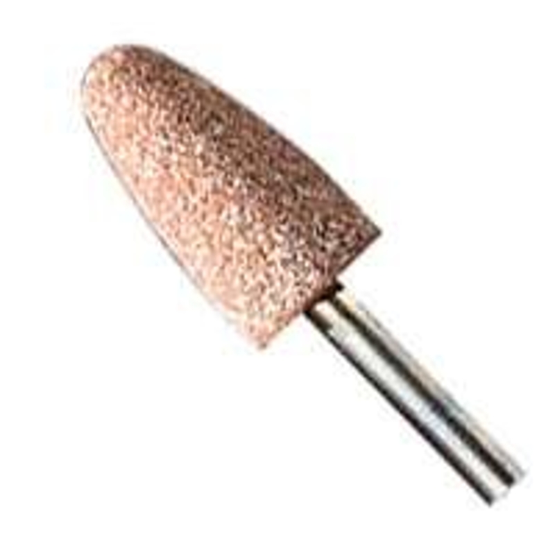 DREMEL 952 Grinding Stone, 3/8 in Dia, 1/8 in Arbor/Shank, Aluminum Oxide Abrasive