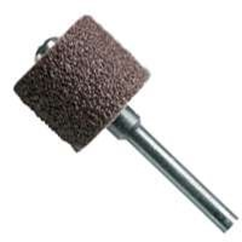 Dremel 407 Drum Sander Bit, 1/2 in Dia, 1-1/2 in L, 1/8 in Dia Shank, Aluminum Oxide