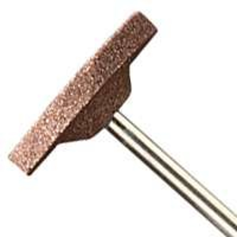 Dremel 8215 Grinding Stone, 1 in Dia, 1/8 in Arbor/Shank, Aluminum Oxide Abrasive