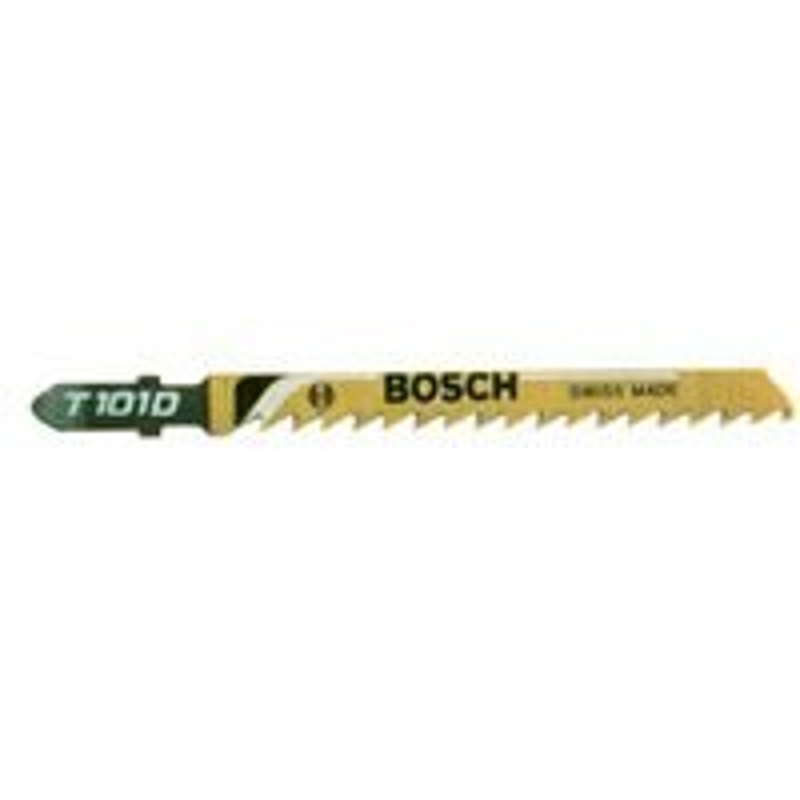 Bosch T101D Jig Saw Blade, 4 in L, 5 to 6 TPI