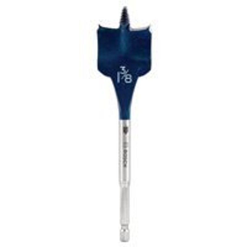 Bosch Daredevil DSB1019 Spade Drill Bit, 1-3/8 in Dia, 6 in OAL, 1/4 in Dia Shank, Hex Shank