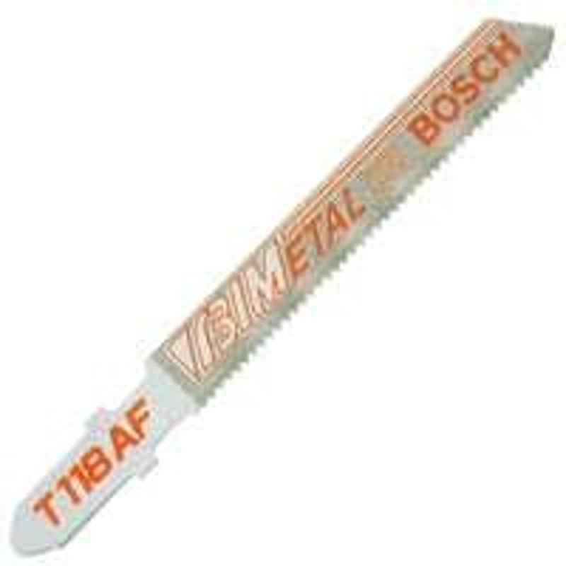 Bosch T118AF Jig Saw Blade, 3-5/8 in L, 17 to 24 TPI