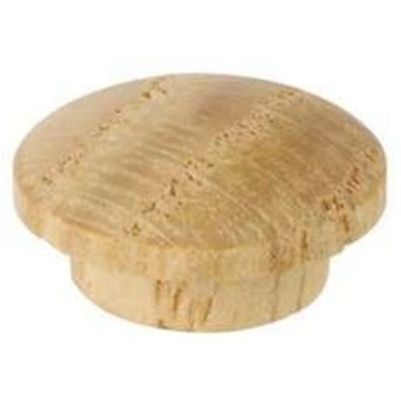 Richelieu BP152C250 Cover Cap, Wood, Oak, 1/2 in Dia