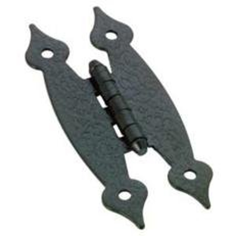 Richelieu BP205390 Hinge, 2-1/6 in W x 3-15/32 in H, H-Type Hinge, 2/BAG