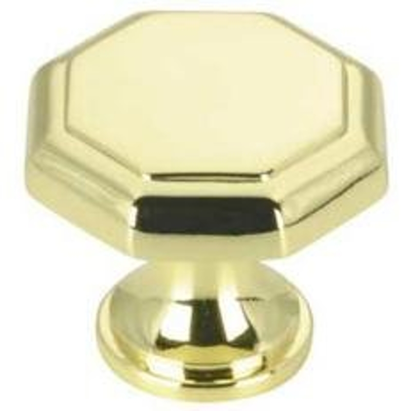 Richelieu BP44630195 Cabinet Knob, 1-1/32 in Projection, Traditional, 1-3/16 in Dia, Metal, Brushed Nickel