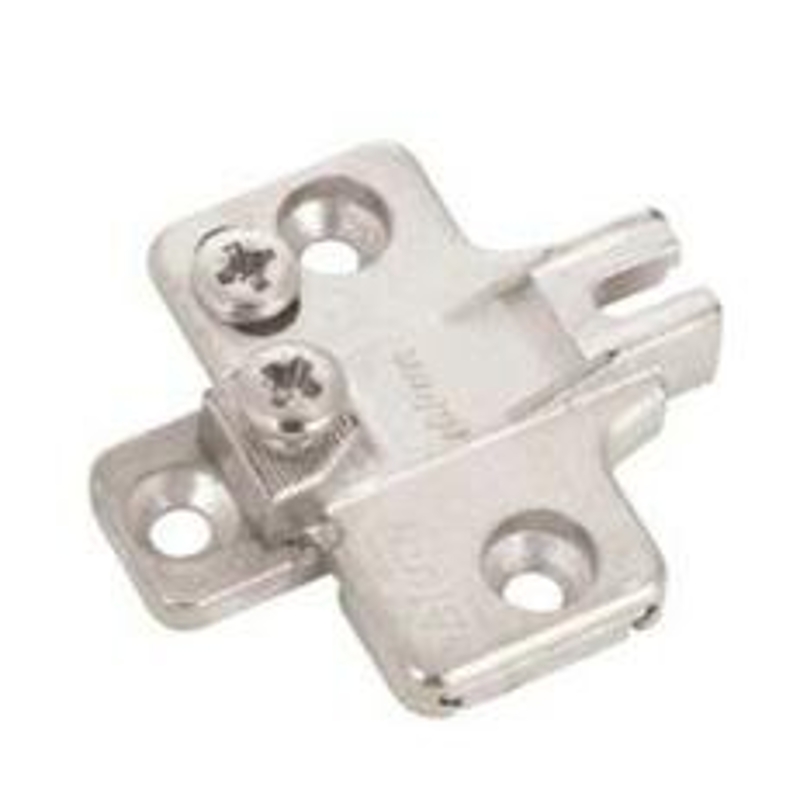 Richelieu UC195H710180 Hinge, Nickel, Two-Piece Wing Hinge