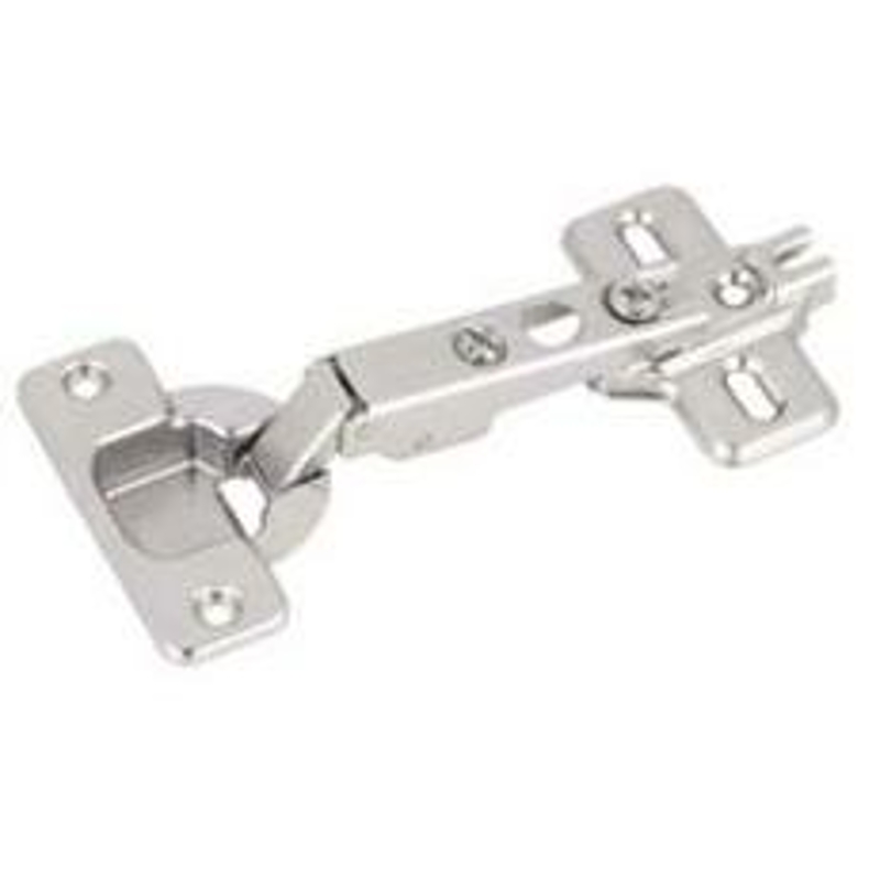 Richelieu BP91M25521180 Hinge, 100 deg Hinge Opening, Spring Close, Nickel