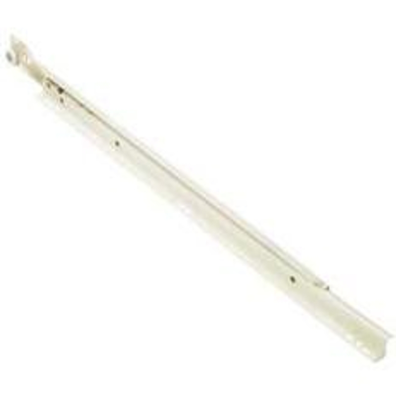Richelieu 230M Series UCTP230M3430 Drawer Slide, Euro White, 300 mm L Extension, 30 kg, Steel