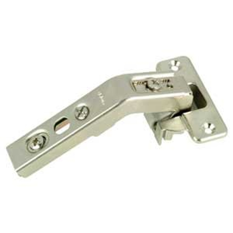 Richelieu UC79M850180 Hinge, 60 deg Hinge Opening, Spring Close, Clip Top Hinge, 10/PK