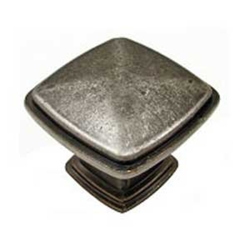 Richelieu BP81091BORB Cabinet Knob, 31/32 in Projection, Transitional, 1-7/32 in L x 1-7/32 in W, Metal