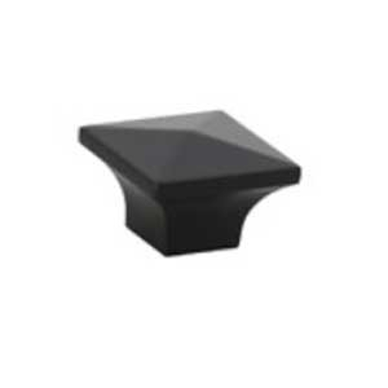Richelieu BP53082195 Cabinet Knob, 7/8 in Projection, Contemporary, 1-1/4 in L x 1-1/4 in W, Metal, Brushed Nickel