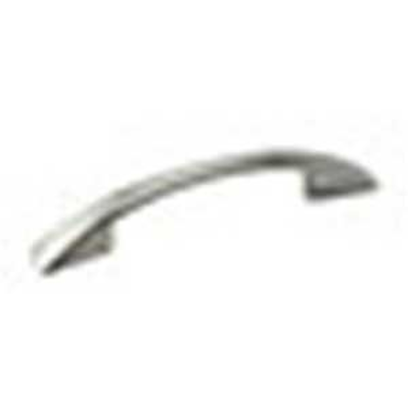 Richelieu BP82176195 Cabinet Pull, 4-21/32 in L Handle, 9/16 in H Handle, 15/16 in Projection, Metal, Brushed Nickel