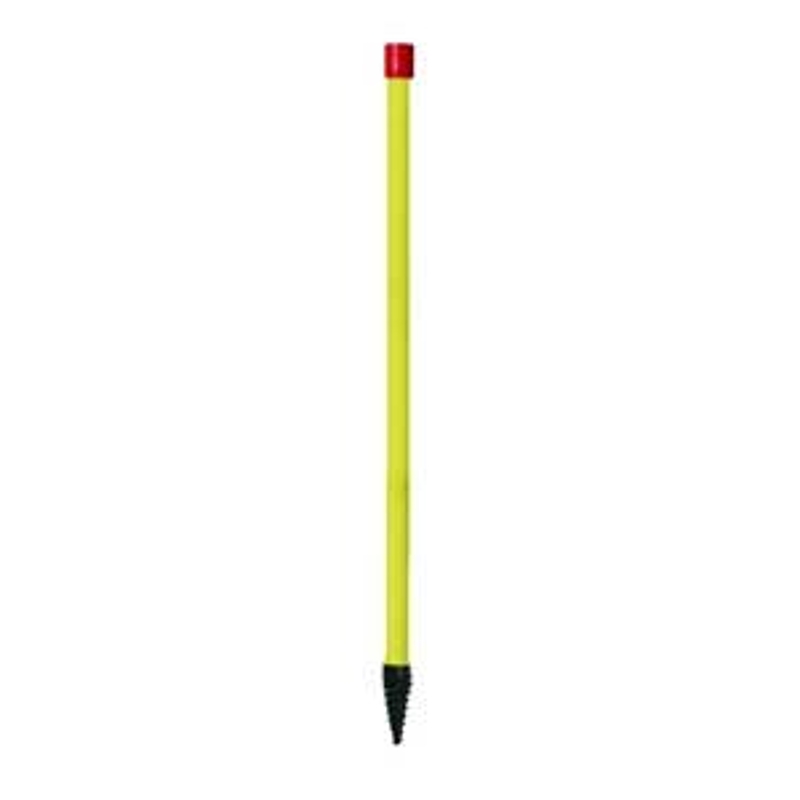 Derco 7872 Driveway Marker, Yellow Post