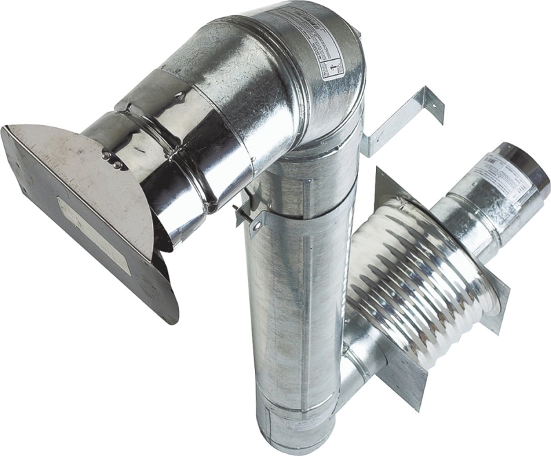 Selkirk 8-Inch Stainless Steel Adjustable Stove Pipe Adapter - 258240