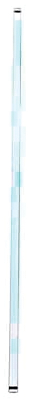 Regal SP-6-0W Railing Picket, 42 in H, 3/4 in W, Aluminum, White, Powder-Coated