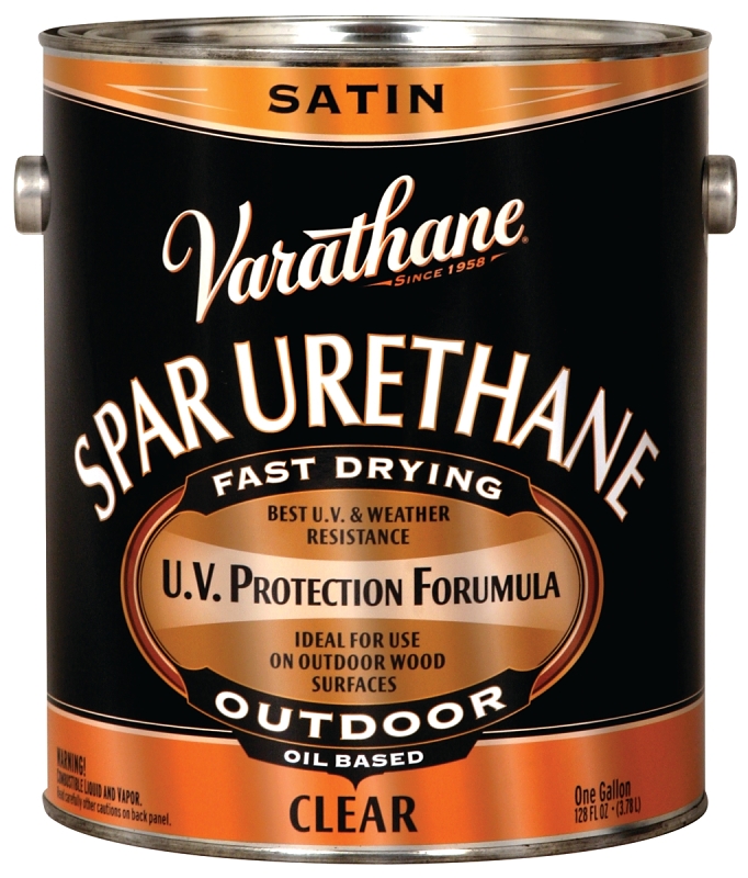 Varathane 9332 Ultimate Spar Urethane Paint, Liquid, Clear, 1 gal, Can