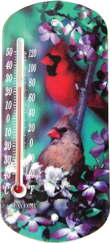 8-1/2" Taylor 5204 Outdoor Thermometer Window 