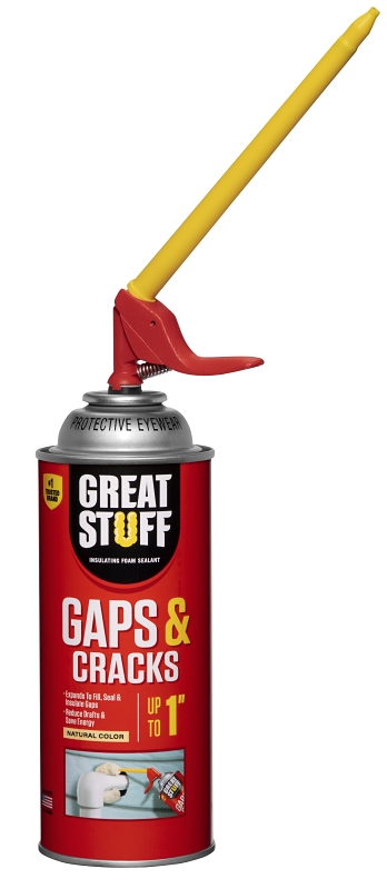 GREAT STUFF 99108825 Gap and Crack Attacker, Tan, 12 oz