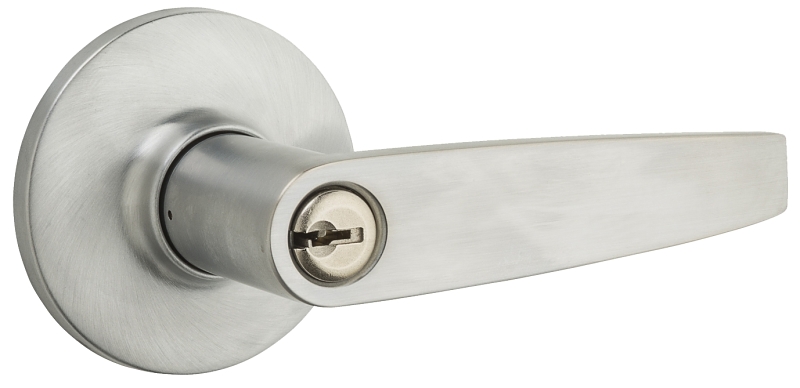 Weiser Winston Series 9SL50000-021 Entry Lever, Satin Chrome, Residential, Universal Hand, 3 Grade