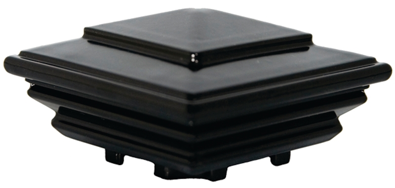 Regal DPC-T-BL Post Cap, Tower Top, Aluminum, Black