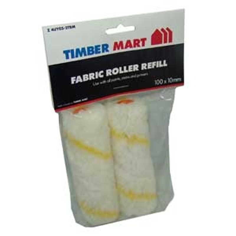 Nour Z 4UY05-2TBM Roller Refill, Yellow, 5 mm Thick Nap, 100 mm L, Fabric Cover