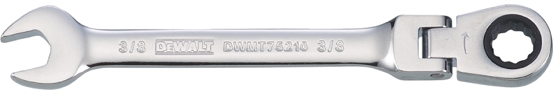 DeWALT DWMT75210OSP Combination Wrench, SAE, 3/8 in Head, 5-11/32 in L