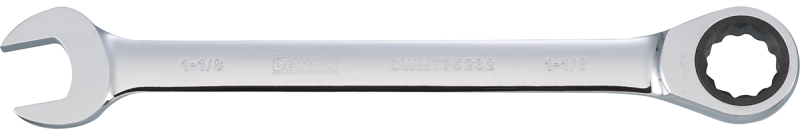 DeWALT DWMT75232OSP Combination Wrench, SAE, 1-1/8 in Head, 14-1/8 in L, Chrome