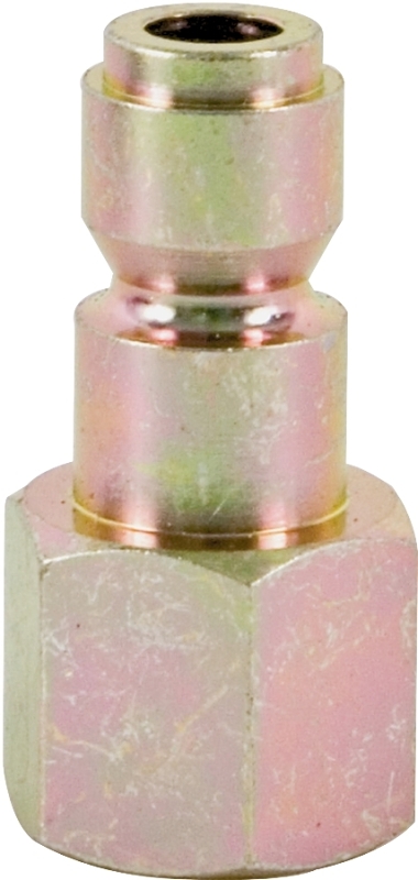 Bostitch AP-38F Hose Adapter, 3/8 x 3/8 in, Plug x FNPT, Steel, Plated