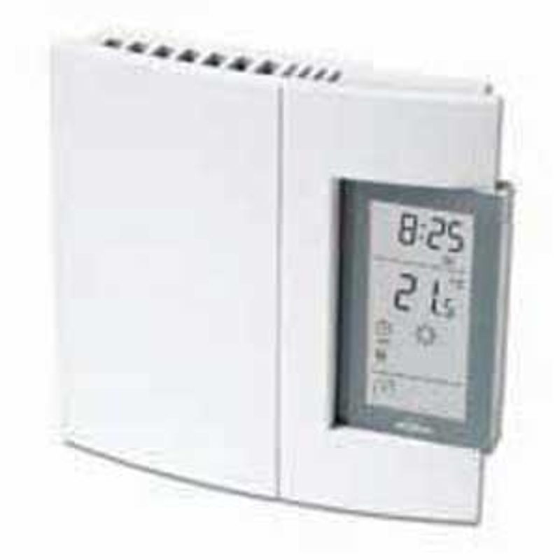 Honeywell TH106/U Programmable Thermostat, 120/240 VAC, 1 deg F Differential, 40 to 86 deg F Control, White