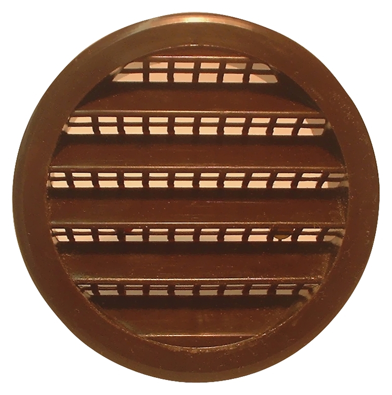 Maurice Franklin PLB-100 1 Screen Louver, 1.2 in W, Polypropylene, Brown