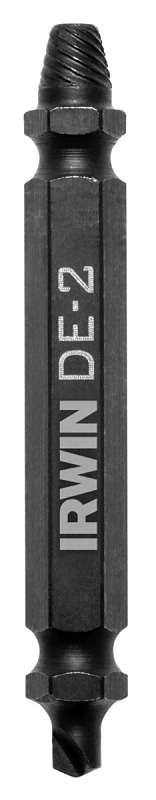 IRWIN Impact SCREW-GRIP 1876222 Double-Ended Screw Extractor, HSS