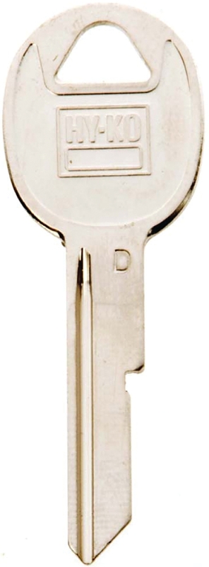 Hy-Ko 11010B51 Key Blank, Brass, Nickel