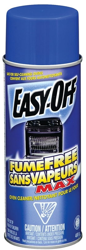 Easy-Off 00394-CMC Oven Cleaner, 400 g Aerosol Can, Liquid, Lemon, White, 12.5 pH