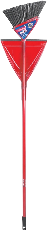 Vileda 158848 Oskar Broom with Dust Pan, Plastic Bristle
