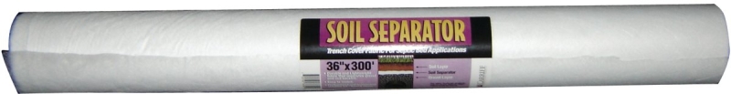 Carriff Corp 36300SSF Soil Separator, 300 ft L X 36 in W Dimensions