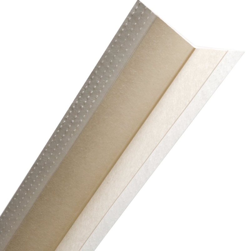 Grabber Construction 318068 Corner Bead, 10 ft L, 1.63 in W, Co-Polymer, Laminated