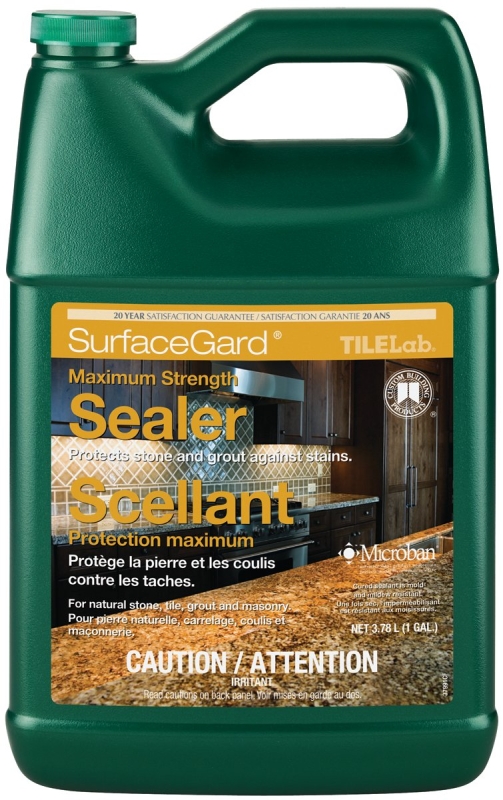 Jamo TileLab SurfaceGard Series CTLSGS1-2 Penetrating Sealer, Clear, Liquid, 1 gal, Bottle