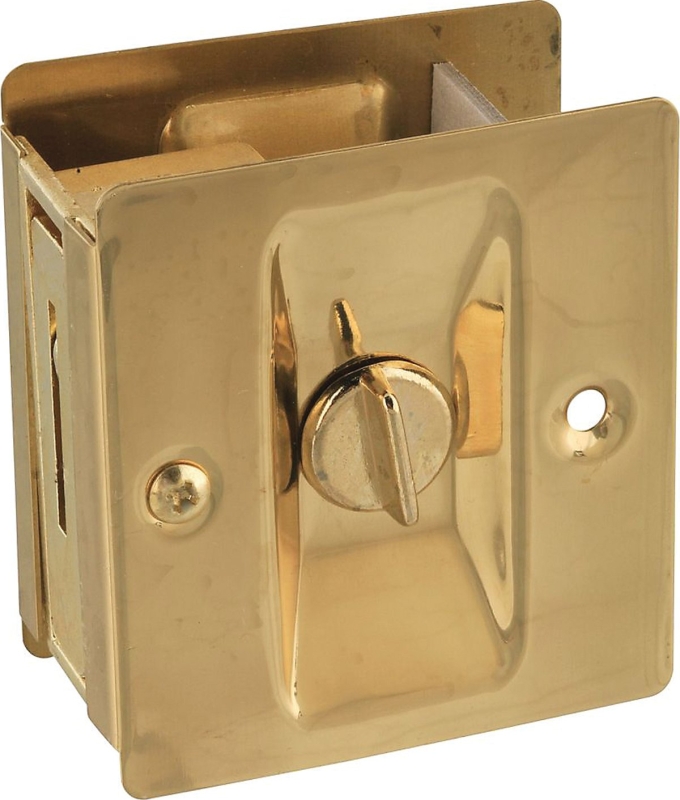 National Hardware V1951 Series N216-077 Privacy, Brass, Brass
