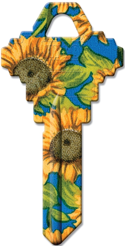 Hy-Ko 16010SC1-04 Key Blank, Solid Brass, Painted