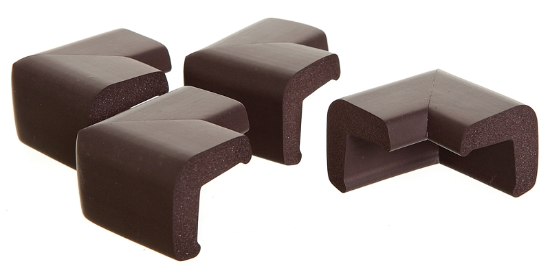 Dreambaby L1301 Corner Protector, Foam, Brown